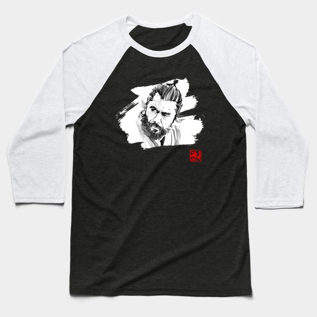 barbarossa in white Baseball T-Shirt by pechane